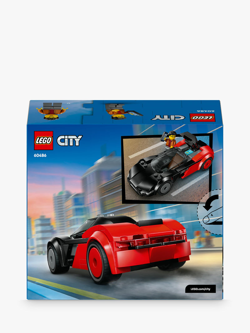 LEGO City EV Supercar building kit 60486 109 pieces - British product
