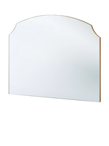John Lewis Yearn Deluxe Overmantel Wood Frame Wall Mirror, 70 x 90cm- Buy online at McGrocer