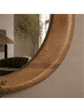 Yearn Eden oak wood wall mirror 100x90cm, UK version