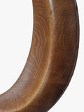 Yearn Eden solid oak wall mirror 100x90cm walnut - British product