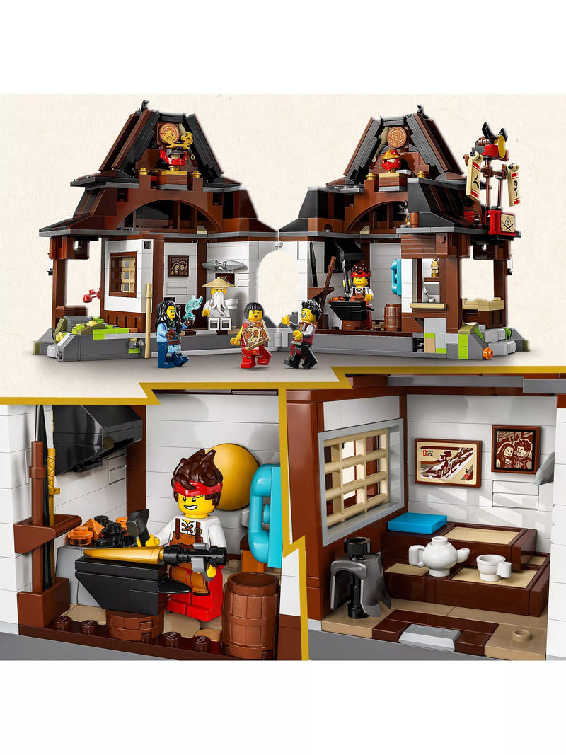 LEGO Ninjago Four Weapons Blacksmith building set 1259 pieces - British product