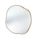 Yearn round wall mirror gold 100x100cm - British product
