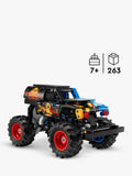 LEGO Technic Grave Digger Fire and Ice pull-back truck, UK version