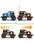 LEGO Technic Grave Digger Fire and Ice pull-back truck, UK version