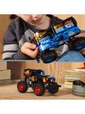 LEGO Technic Grave Digger Fire and Ice pull-back truck, UK version