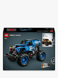 LEGO Technic Grave Digger Fire and Ice pull-back truck, UK version