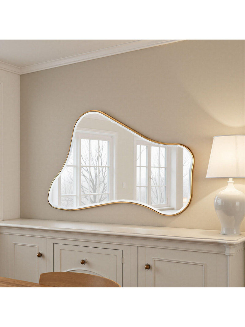 Yearn Juliet gold wall mirror 120x80cm, imported from the UK