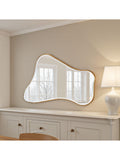 Yearn Juliet gold wall mirror 120x80cm, imported from the UK