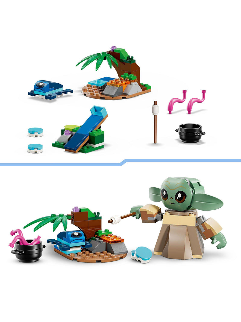 LEGO Star Wars building set Grogu's Homestead - British product