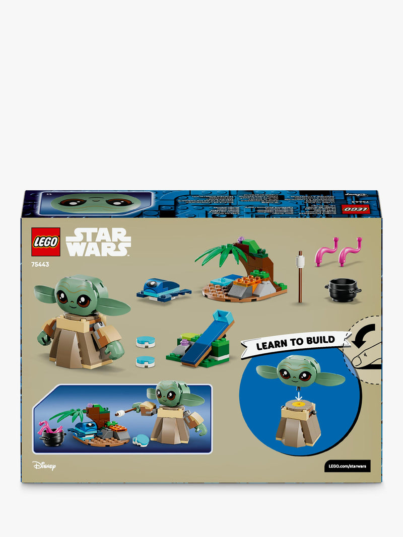 LEGO Star Wars building set Grogu's Homestead - British product