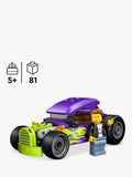 LEGO City Hot Rod Car toy 81 pieces building set, UK version