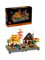 John Lewis LEGO Icons Autumn Cottage Garden Model Building Kit- Buy online at McGrocer
