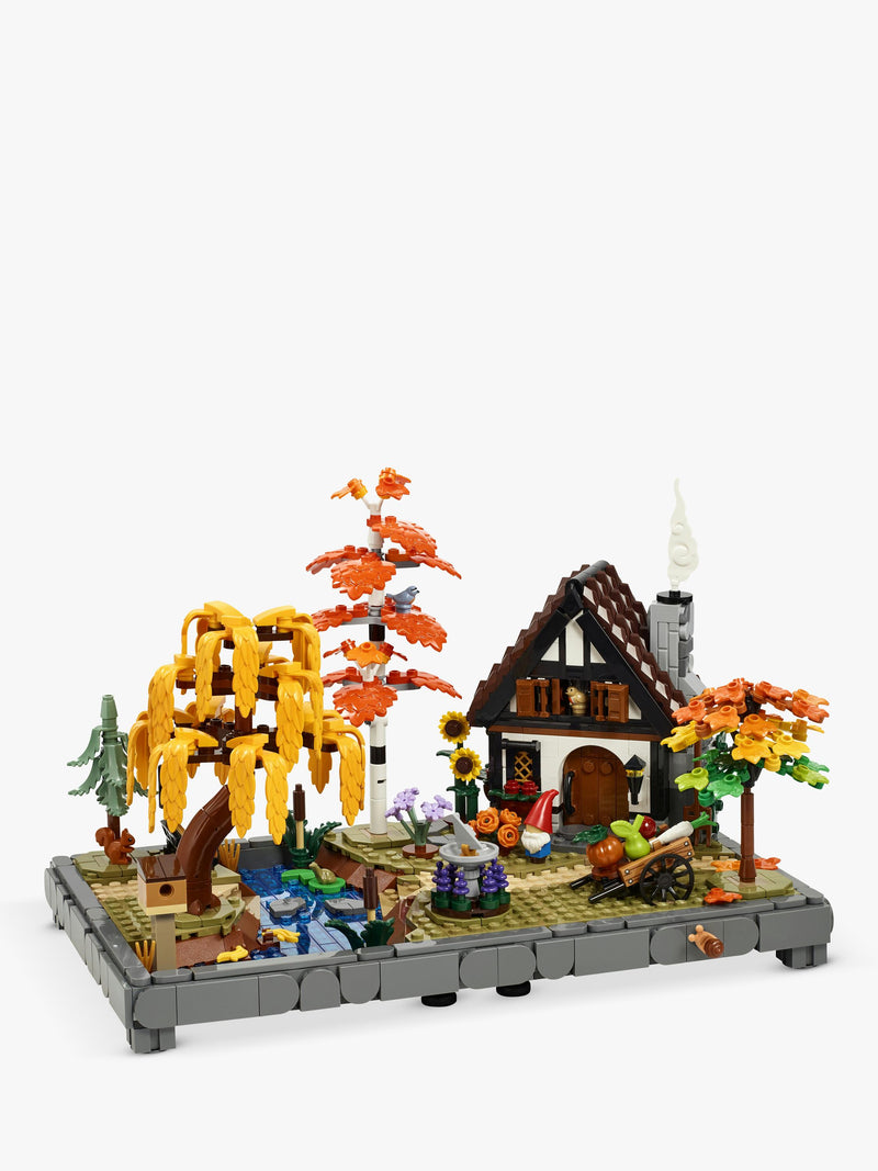 LEGO Autumn Cottage Garden building kit - British product