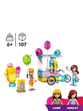 LEGO Friends Ice Cream & Balloon Stand 107 piece toy set, UK version