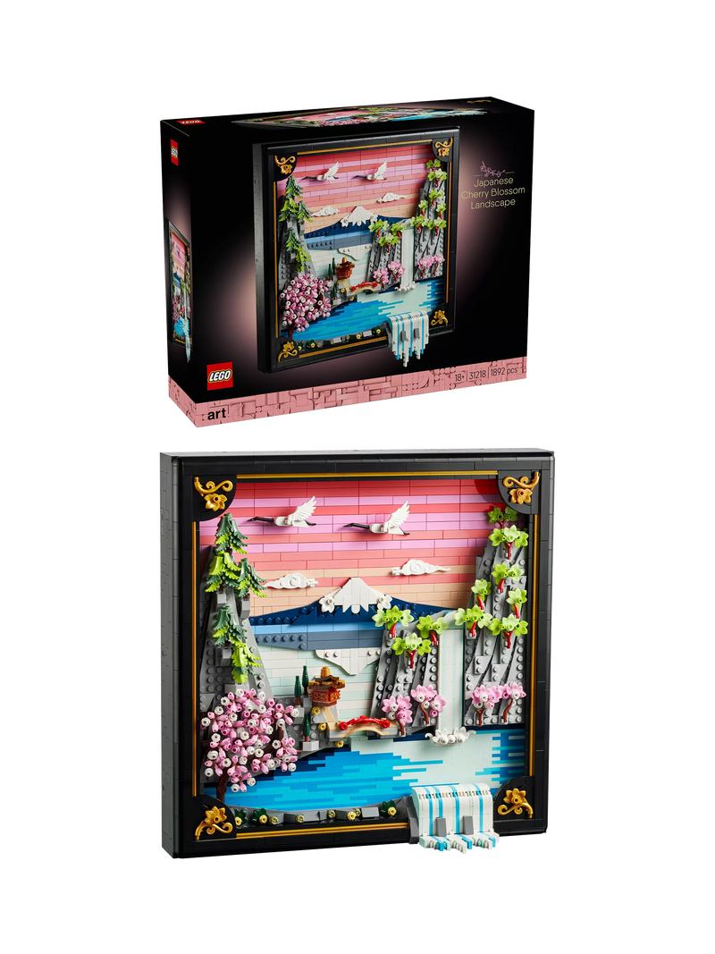 LEGO building set Japanese Cherry Blossom Landscape - British product