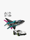 LEGO City Jet vs Car playset 259 pieces British product