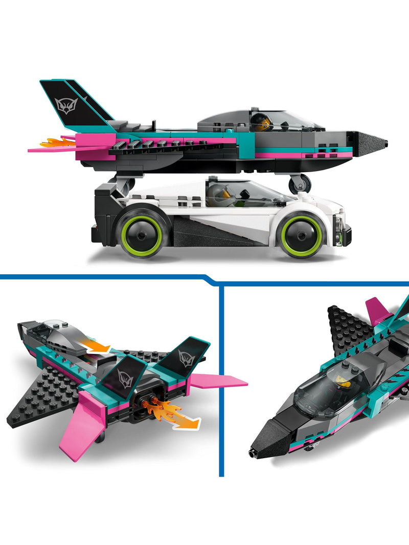 LEGO City Jet vs Car playset 259 pieces British product