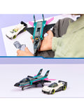 LEGO City Jet vs Car playset 259 pieces British product