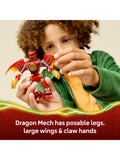 LEGO Ninjago Kai's Dragon Mech Battle Pack, UK version
