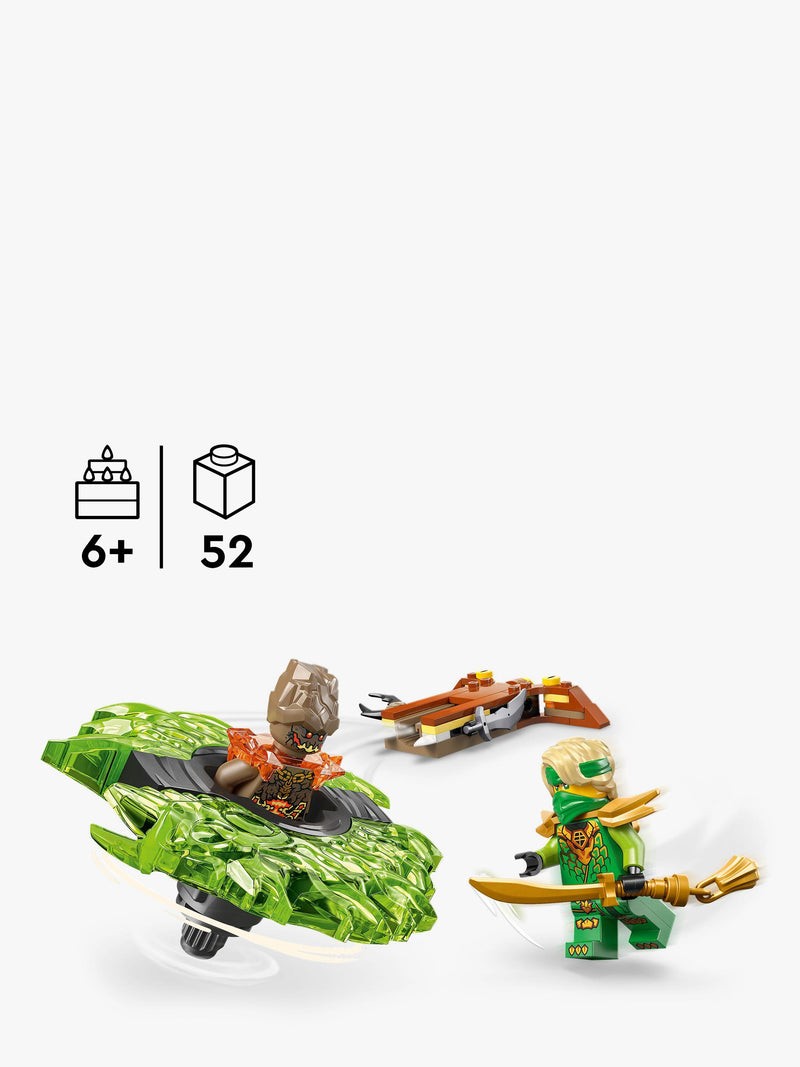 LEGO Ninjago spinner Lloyd vs Earth Monster - British product