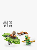 LEGO Ninjago spinner Lloyd vs Earth Monster - British product