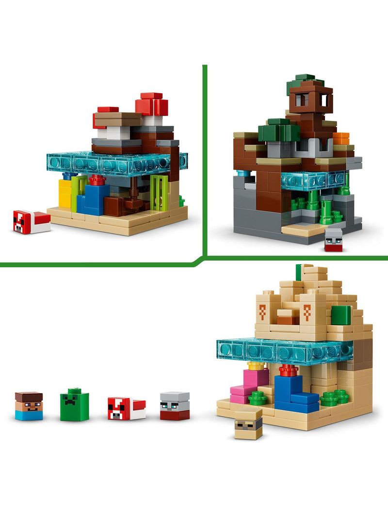 LEGO Minecraft Mini Biomes building toy 797 pieces - British product