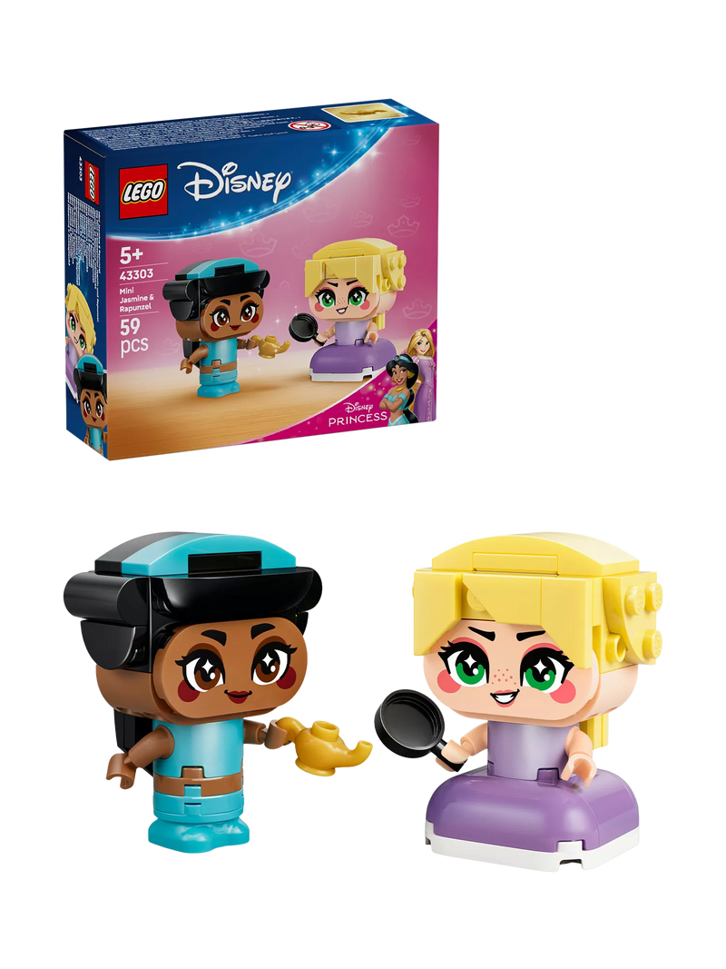 LEGO Disney Princess Jasmine and Rapunzel building toy (British brand)