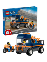 John Lewis LEGO City Motorcycle Transporter Toy Building Kit- Buy online at McGrocer