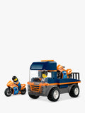 LEGO City Motorcycle Transporter toy building set 88 pieces - British product