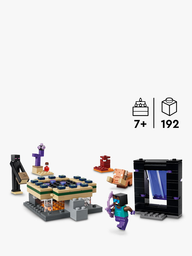 LEGO Minecraft Nether & End Portal Journey building toy - British product