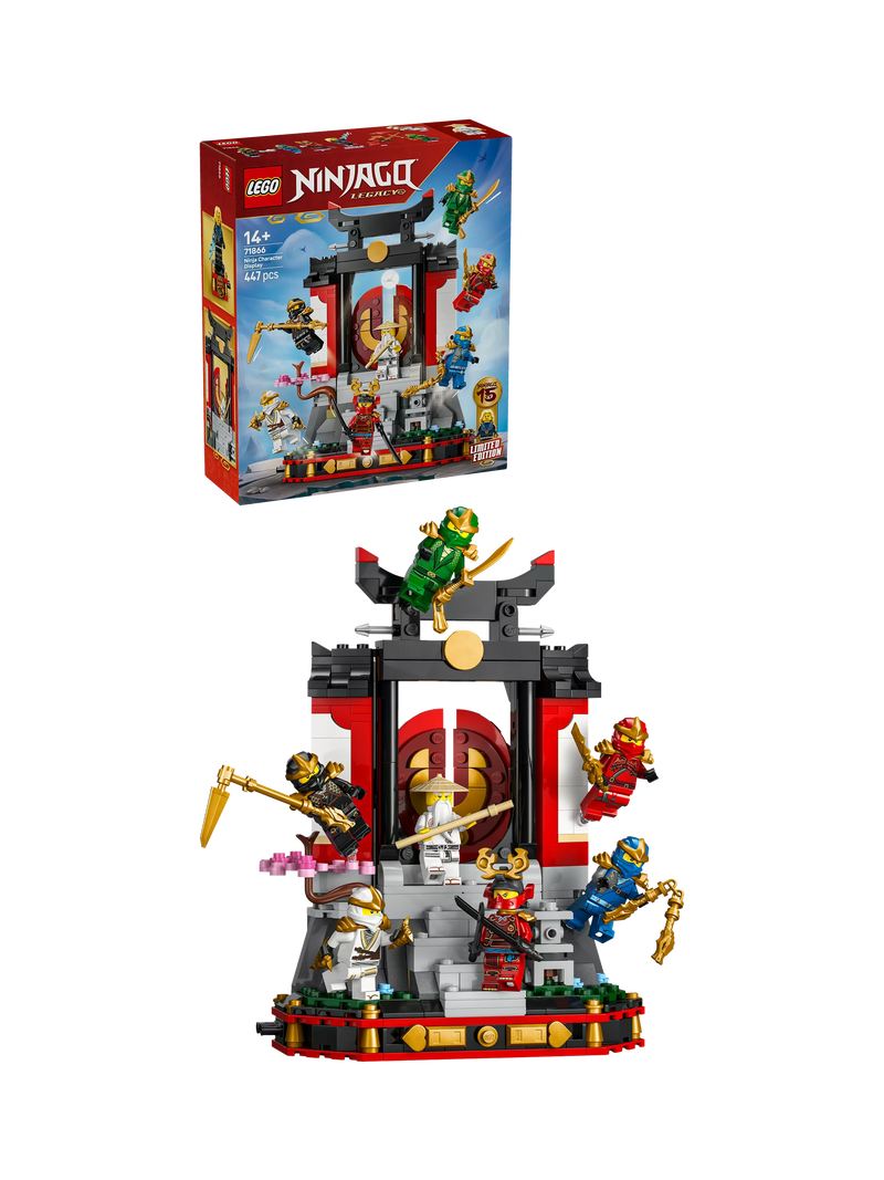 LEGO Ninjago display set 15th anniversary 447 pieces - British product
