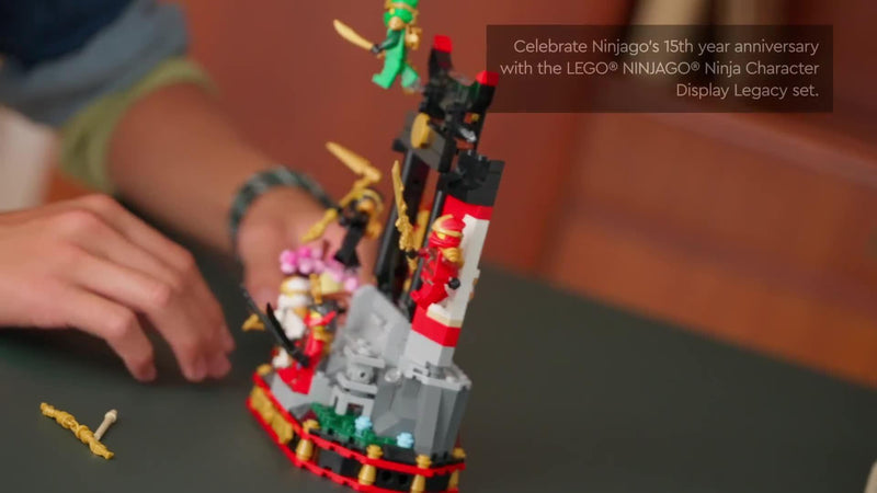 LEGO Ninjago display set 15th anniversary 447 pieces - British product