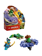 John Lewis LEGO Ninjago Nya vs. Mutation Monster Spinner Battling Tops Toy- Buy online at McGrocer