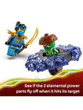 LEGO Ninjago Nya vs. Mutation Monster Spinner toy 71849 - British product