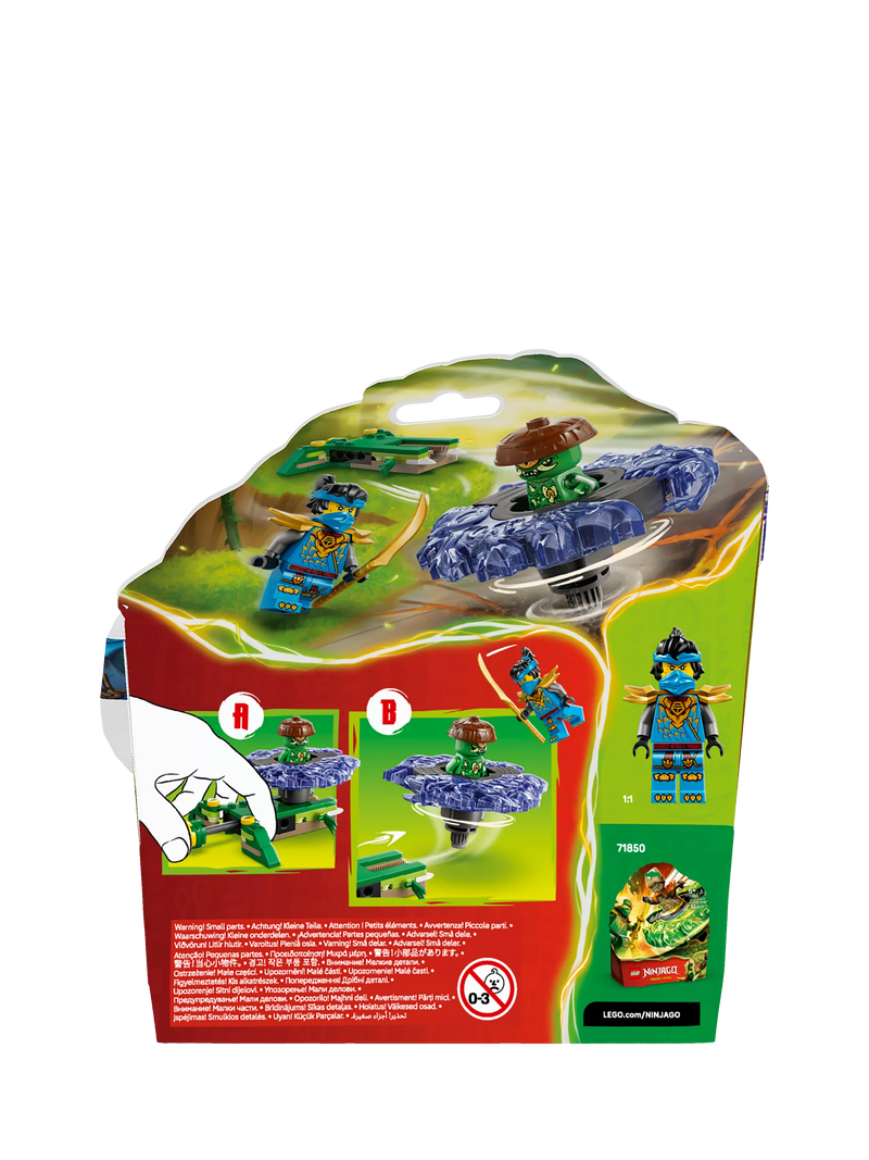 LEGO Ninjago Nya vs. Mutation Monster Spinner toy 71849 - British product