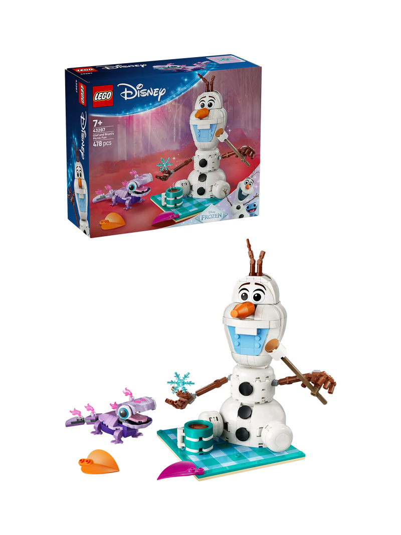 LEGO Frozen Olaf and Bruni building toy - British product