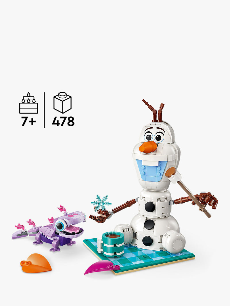 LEGO Frozen Olaf and Bruni building toy - British product