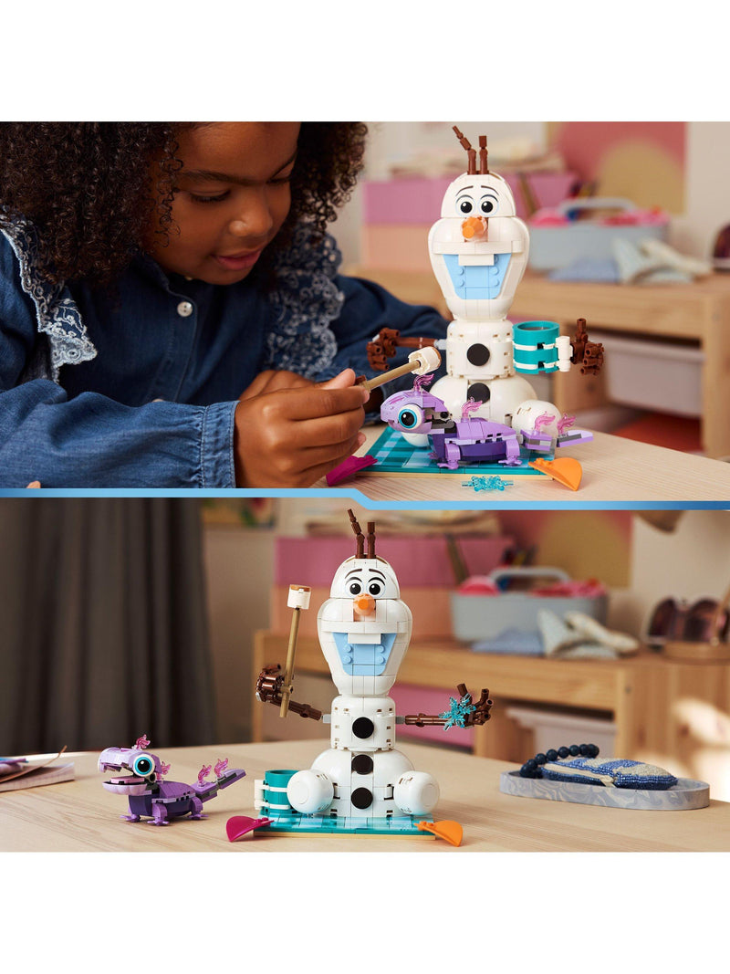 LEGO Frozen Olaf and Bruni building toy - British product