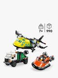 LEGO City 60505 airplane truck hovercraft building set - British product