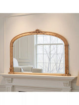 John Lewis Yearn Victorian Arched Overmantel Wall Mirror, 89 x 127cm- Buy online at McGrocer