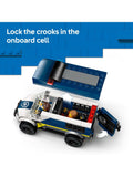 LEGO City police prisoner transport van building set 198 pieces (British brand)
