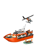 LEGO Rescue Boat and Helicopter set, imported from the UK