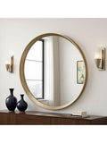 Yearn Willow round wall mirror 107cm, UK version