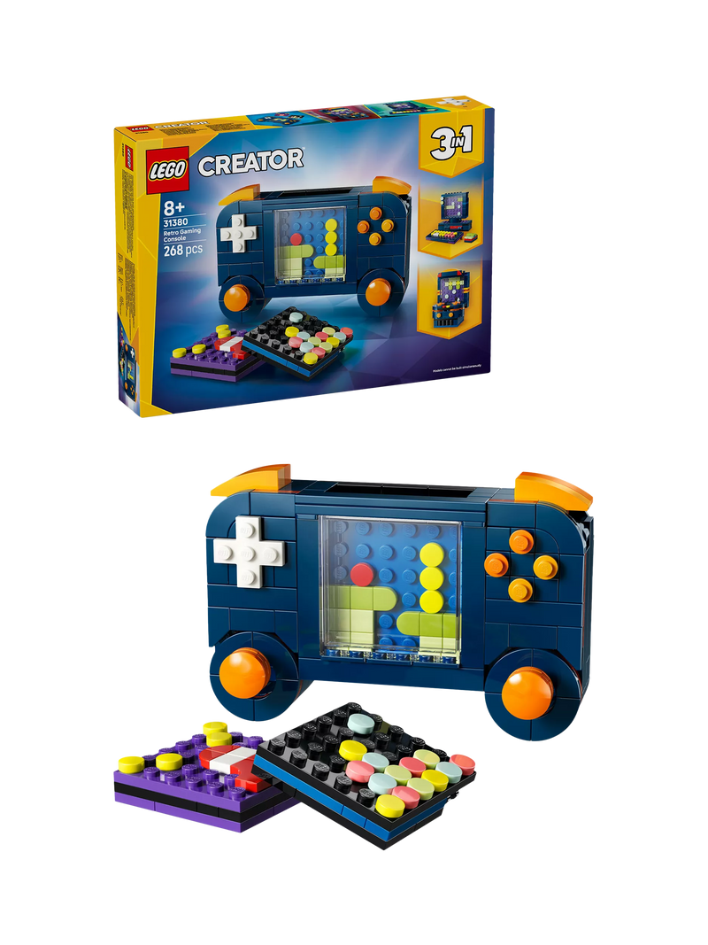 LEGO Creator Retro Gaming Console 31380 building toy, imported from the UK