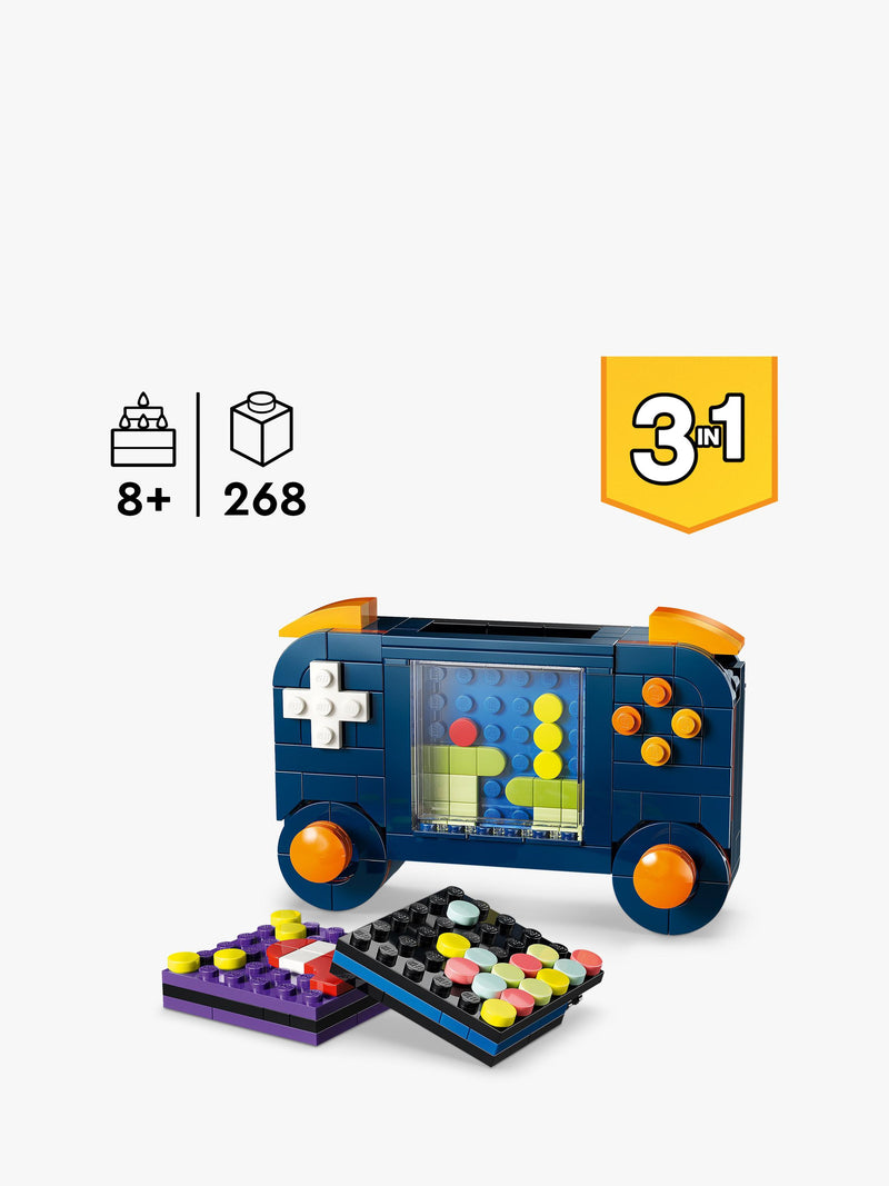 LEGO Creator Retro Gaming Console 31380 building toy, imported from the UK