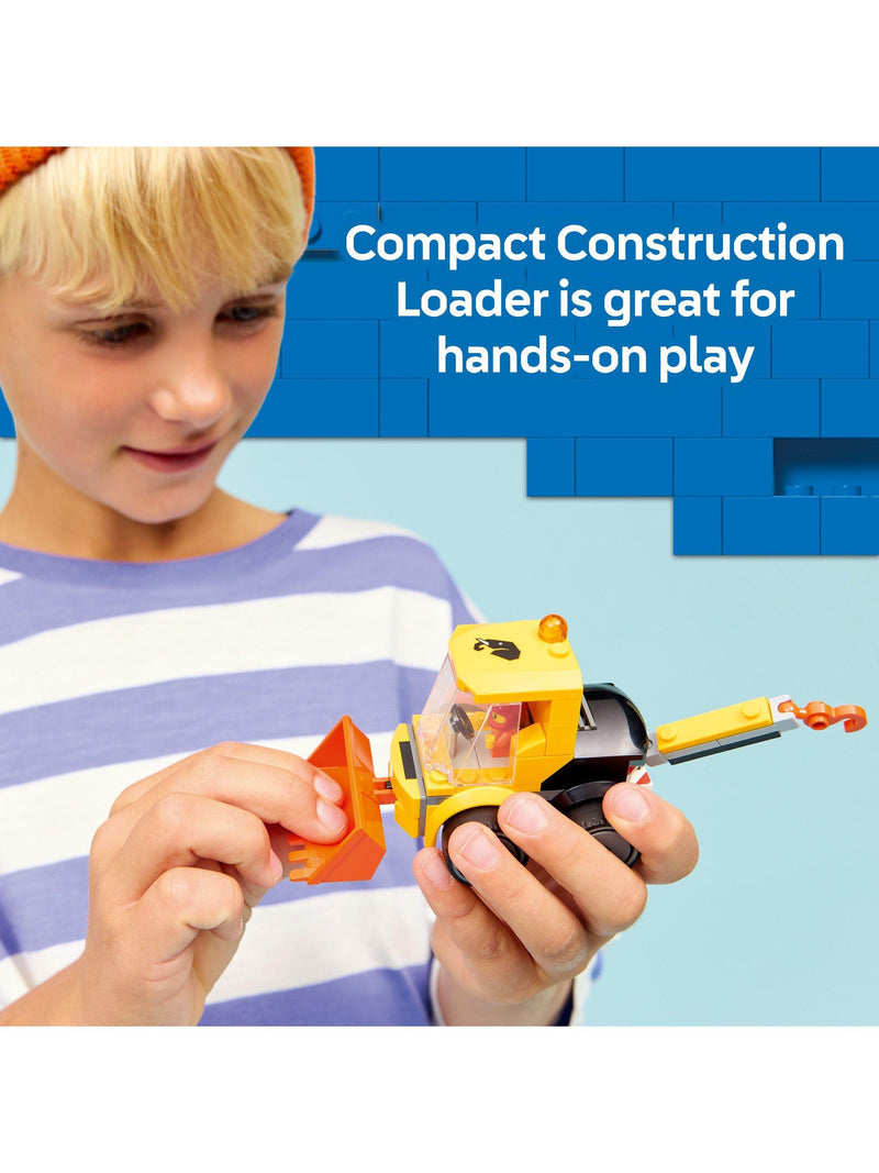 LEGO City 60483 construction loader toy (British brand)