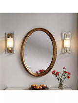 John Lewis Yearn Oval Wall Mirror, 69 x 58cm- Buy online at McGrocer
