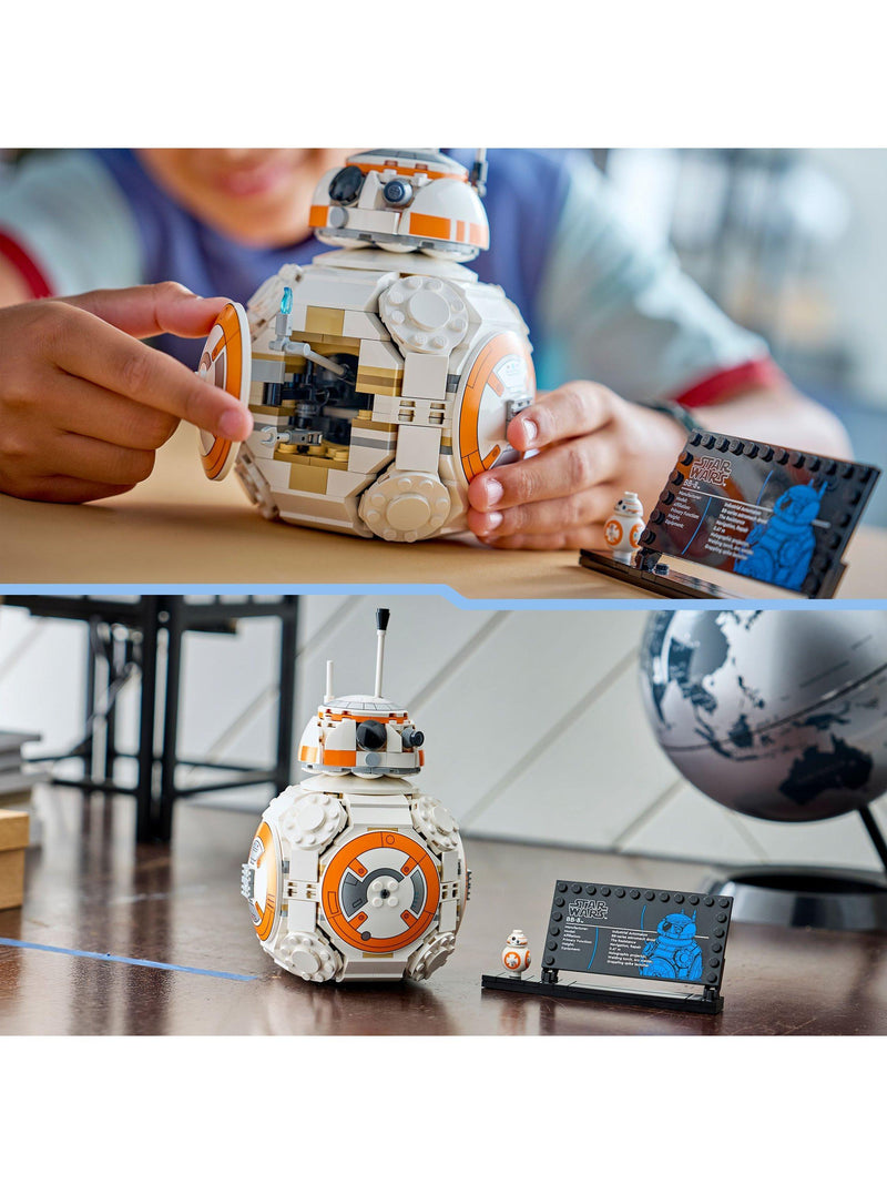 LEGO BB-8 Astromech Droid building set 569 pieces, imported from the UK