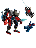 LEGO Miles Morales Mech vs Spider-Man 2099, imported from the UK