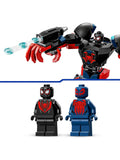 LEGO Miles Morales Mech vs Spider-Man 2099, imported from the UK